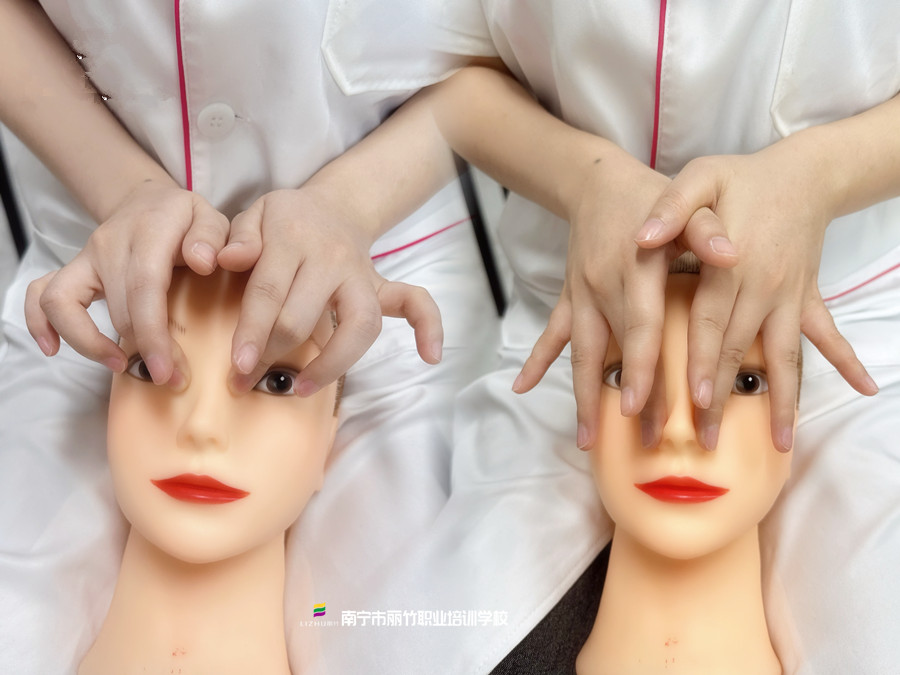 假頭模練習(xí)美容有什么好處，南寧美容培訓(xùn)學(xué)校